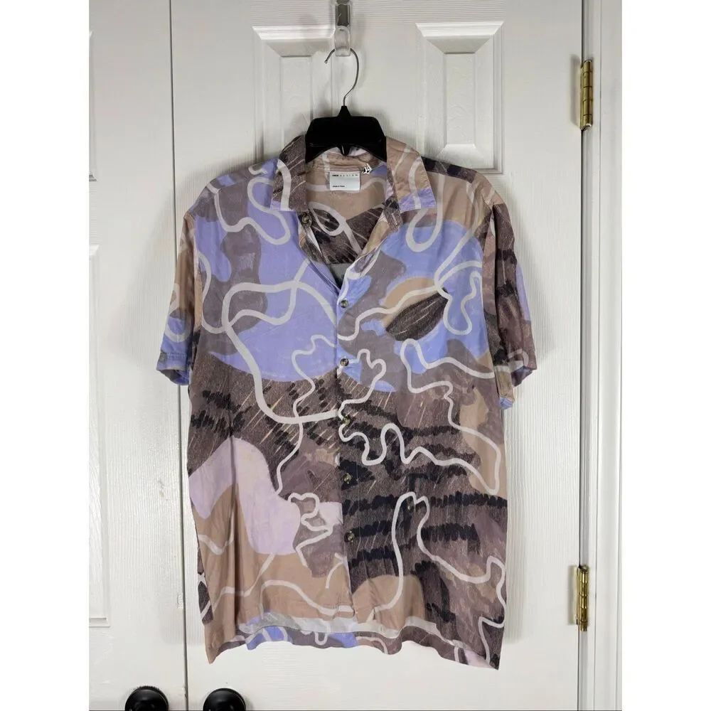 ASOS Design Men’s Button Front Shirt Size Small